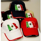 Adjustable Baseball Hats Caps Mexican Flag