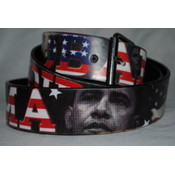 Unisex Obama Snap On Fashion Belt
