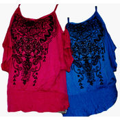 Juniors Rhinestone Shirts -Assorted Colors &amp; Sizes