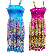 Summer Dresses - Assorted Bright Colors and Sizes