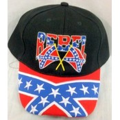 Wholesale Rebal With Flag Baseball Cap/ Hat
