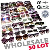 50 Mixed Lot Glasses Sunglasses