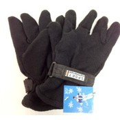 Wholesale Black Fleece Gloves Man Size
