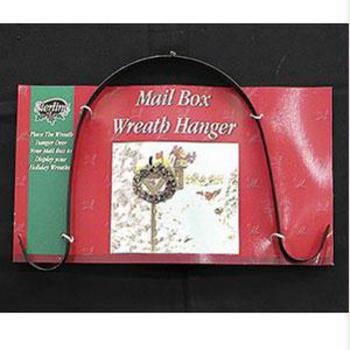 10 Double Black Over-the-Mail Box Christmas Wreath Hanger