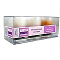 Pack of 3 Martha Stewart Santa Barbara Aromatic 1.8 oz Candles