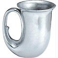 Pack of 2 Horn Hand Crafted Statesmetal Kitchen 11 Ounce Drinking Mugs 5"