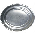 Pack of 3 Classic Hand Crafted Statesmetal Kitchen Oval Serving Trays 8"