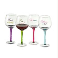 Set of 4 Red Wine Glasses 8.5"