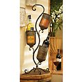 Pack of 2 Parisian Style Vintage Label Wine Bottle Holders