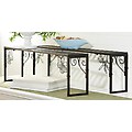 Set of 2 Over the Sink Butterfly and Dragonfly Motif Shelves