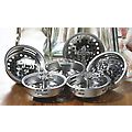 Set of 6 Fun Designs and Figures Iron Sink Strainers