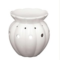 Pack of 6 White Ceramic Simmer Snap Warmer