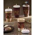 Pack of 6 Coffee Scented Travel Cup 2-Piece Candles
