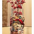 Pack of 3 Gecko Lizard Glass Hurricane Pillar Candle Holders 5.5"