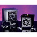 Pack of 4 "Star of David" Icon Rhinestone Midnight