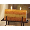 Pack of 2 Naturals Purify Aromatherapy Scented Double Wick Brick Candles