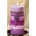 Pack of 4 Naturals Calming Aromatherapy Scented Pillar Candles 6"