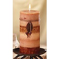 Pack of 4 Naturals Harmony Aromatherapy Scented Pillar Candles 6"