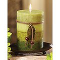 Pack of 4 Naturals Serenity Aromatherapy Scented Pillar Candles 4"