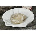 Club Pack of 12 "Beach Inspired" Seashell White Ceramic Plates