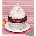 Pack of 6 Sweet Treats Cupcake Candles - Vanilla Sprinkles Scented