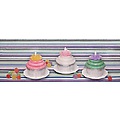 Pack of 6 Sweet Treats Spring Cupcake Candles - Lavender Lemon Scented