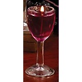 Club Pack of 24 Small Red Wine Glass Merlot Scented Candles