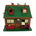 Bird Lovers Birdhouse 24-Door Christmas Advent Calendar