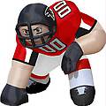 Huge 5' NFL Atlanta Falcons Lineman Inflatable Outdoor Yard Decoration