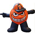 Huge 6' NCAA Syracuse Otto The Orange Inflatable Outdoor Yard Decoration