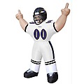 Huge 8' NFL Baltimore Ravens Standing Inflatable Player Outdoor Yard Decoration