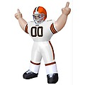 Huge 8' NFL Cleveland Browns Standing Inflatable Player Outdoor Yard Decoration