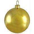 Shiny Twilight Gold Commercial Shatterproof Christmas Ball Ornament 4" (100mm)