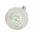 Clear Iridescent Commercial Shatterproof Christmas Ball Ornament 3.25" (80mm)
