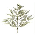 Club Pack of 12 Christmas Greens Glittered Light Green Fern Christmas Sprays 38"