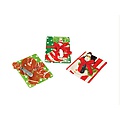 Pack of 6 Candy Crush Holiday Plate and Knife Christmas Decoration 6"
