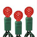 Set of 35 Commercial Grade Red LED G12 Berry Chris