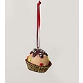 Chocolate Shop Gourmet Bon Bon Glazed Candy Christmas Ornament 1.5"(Pack of 1)