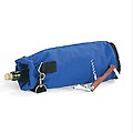 Pack of 2 Sleek Insulated Single Wine Pouch Bottle Holder Carriers - Blue