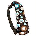 Pack of 2 Insulated Wine Bottle Backpack Tote Bags - Cafe Dot