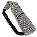 Pack of 2 Insulated Wine Bottle Backpack Tote Bags - Houndstooth