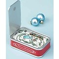 Pack of 2 Battery Operated Musical Sardine Cans with Animated Christmas Scenes
