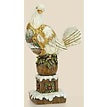 Pack of 4 Josephs Studio Dove with Church Scene Belly Pedestal Christmas Figures