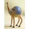 9" Whimsical Ceramic Christmas Nativity Camel Figurine #26433