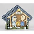Peanuts Woodworks Christmas Pageant Puzzle Nativity Figure Scene