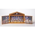 Fontanini 25-Piece Nativity Advent Calendar Set With Wooden Stable #65400