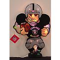 20" NFL Oakland Raiders Lighted Window Football Player #2616