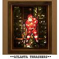 NHL Atlanta Thrashers 2-in-1 Lighted Hockey Player Window or Yard Decoration