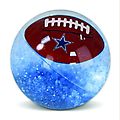 Pack of 2 NFL Dallas Cowboys Light-Up Football Super Balls