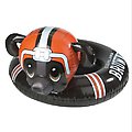 Pack of 2 NFL Cleveland Browns Mascot Swimming Pool Toddler Inner Tubes
